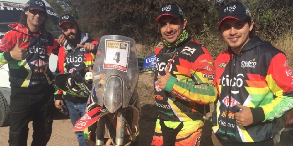 Chavo Salvatierra corona su participación en el Desafío Ruta 40 con un sexto lugar
