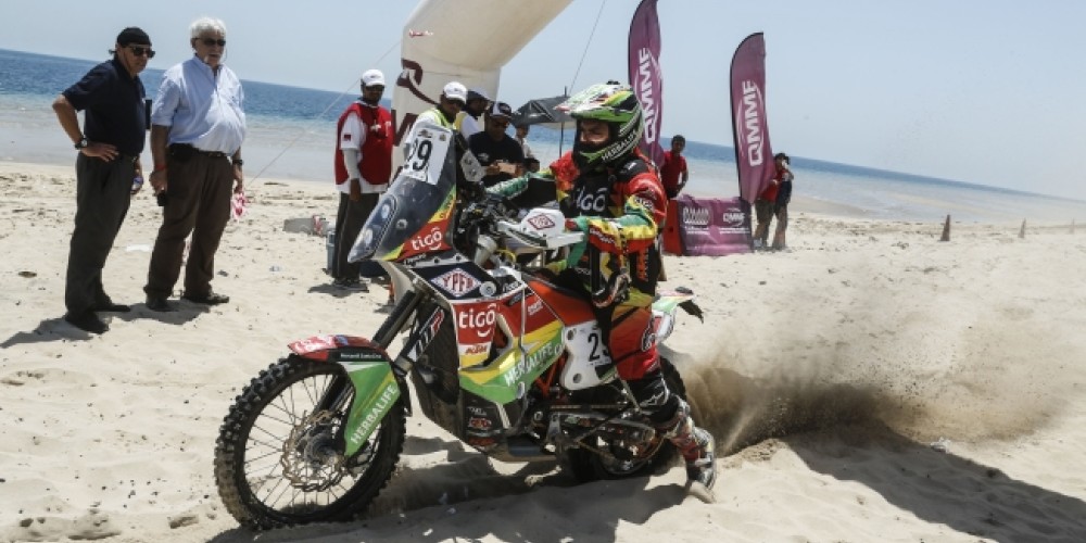 Chavo Salvatierra finaliz&oacute; en el cuarto lugar del Rally de Qatar