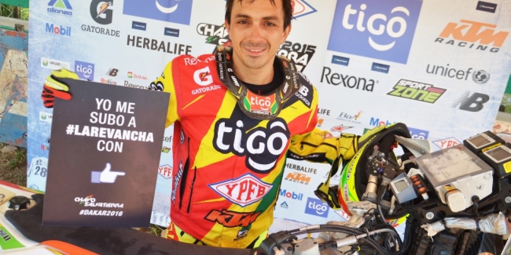 Chavo Salvatierra viaja al Rally de Abu Dhabi y pone en marcha #LAREVANCHA