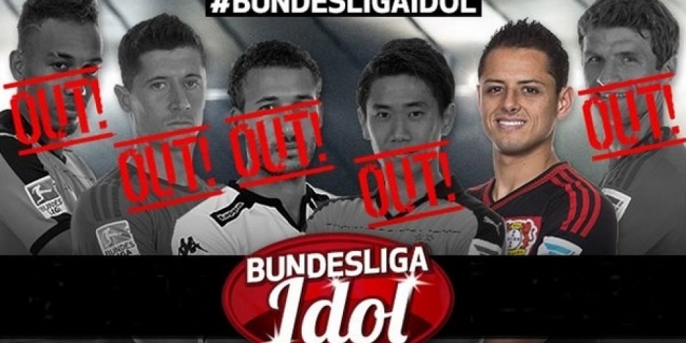 Chicharito Hern&aacute;ndez fue el elegido como el jugador preferido de la Bundesliga