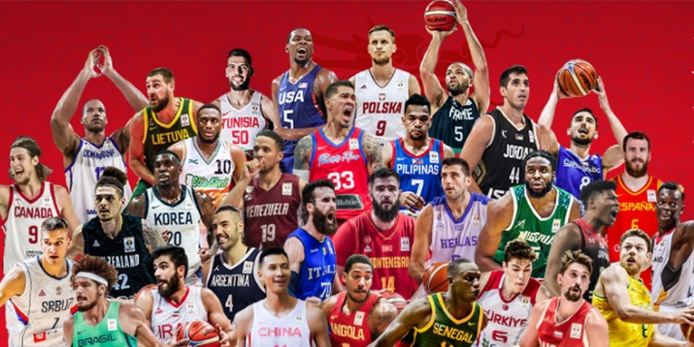 Las 32 selecciones clasificadas para el Mundial de b&aacute;squet de China 2019