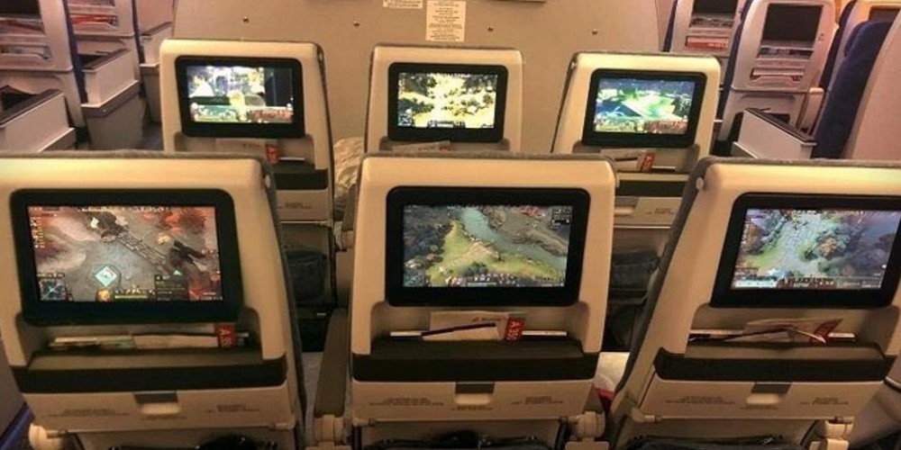 La aerol&iacute;nea china que transmite eSports en vivo desde sus aviones