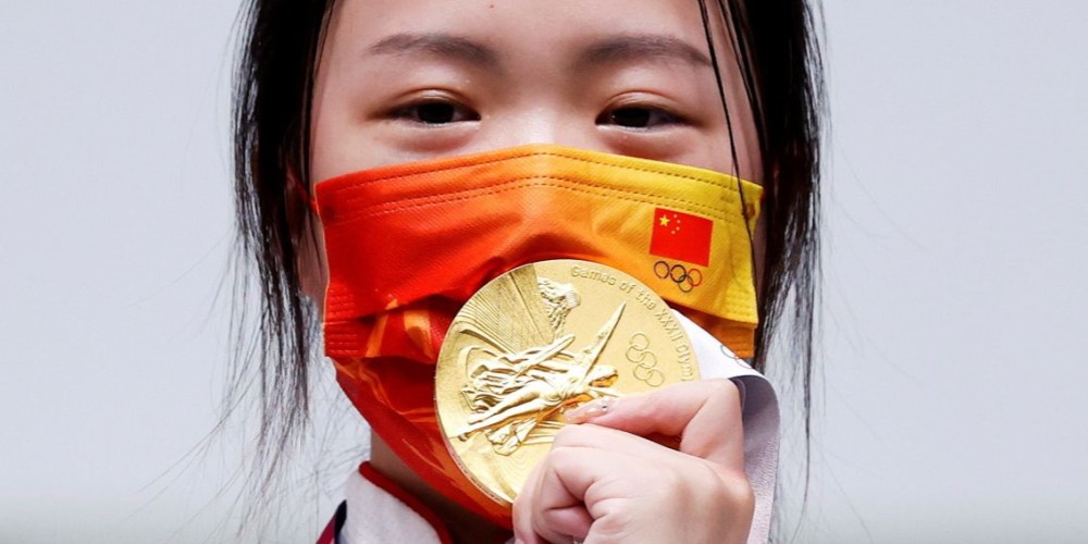 El regalo especial que recibieron todos los medallistas de oro chinos