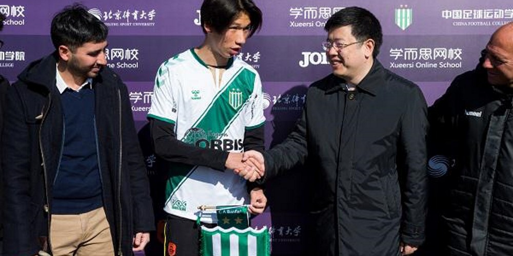 ¿Quién es y en qué club se inscribió el primer chino en Argentina?