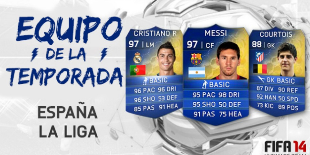 FIFA 14 presenta el equipo de la temporada de La Liga