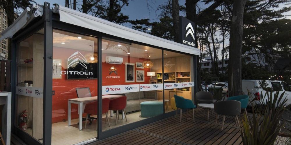 Exclusividad y confort en un espacio único: la Maison Citroën Pinamar 2020