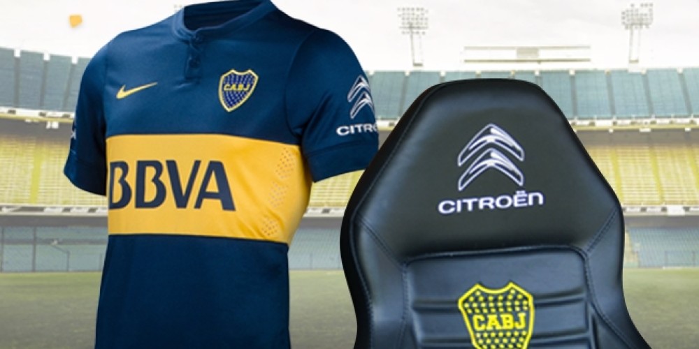 Citroën sortea la camiseta de Boca y una butaca del banco de suplentes de La Bombonera