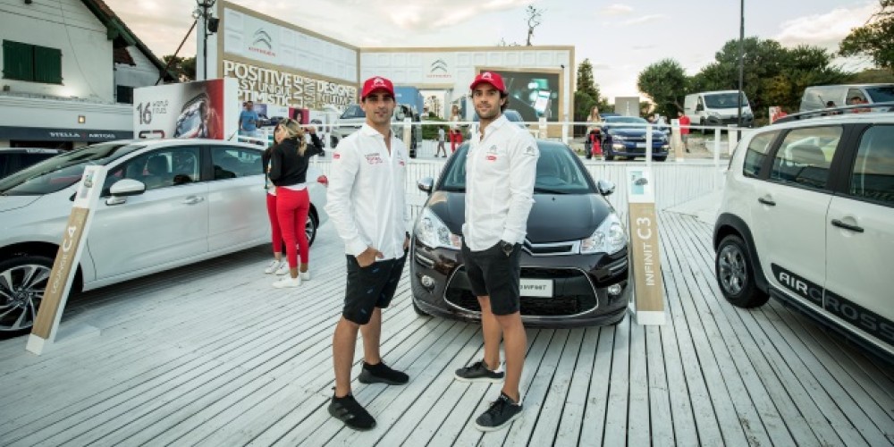Manu Urcera y Facu Chapur: visitantes de lujo en la Maison CITROËN de Pinamar