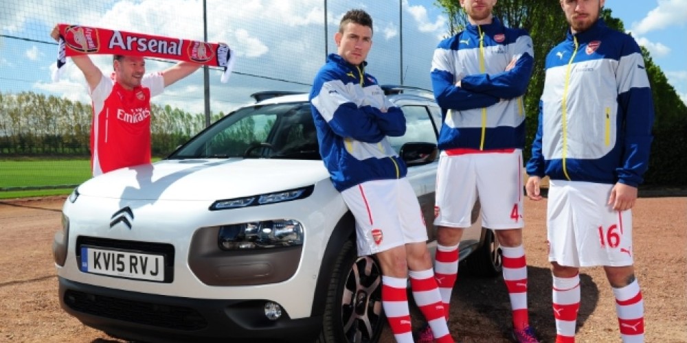 Citroën lanzó la guía para sobrevivir sin Premier League junto al Arsenal