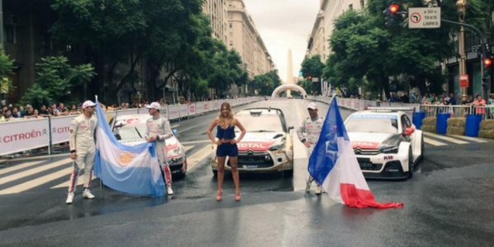 El Citro&euml;n Road Show de los Campeones paraliz&oacute; Buenos Aires