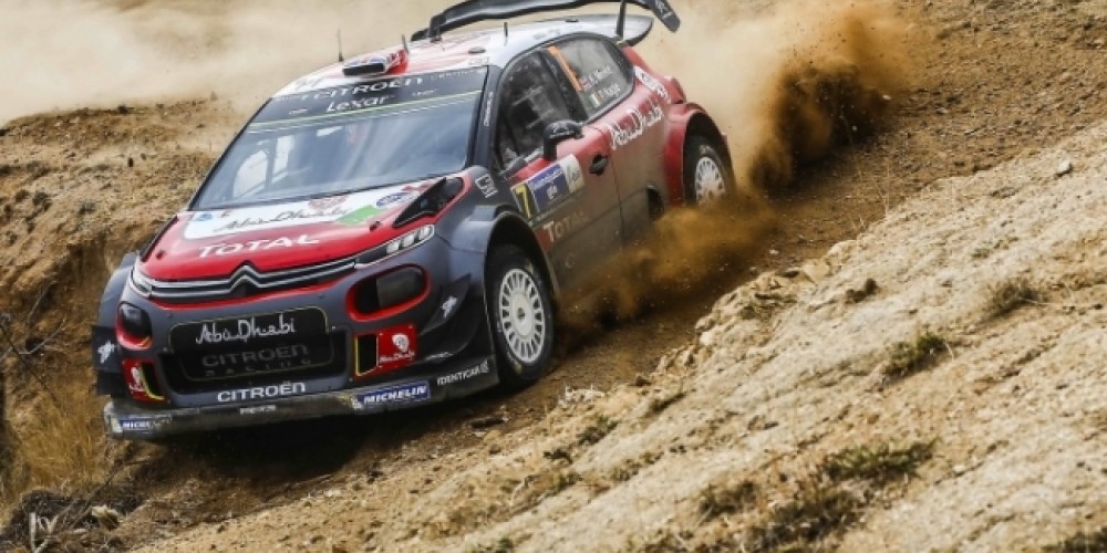 Los Citro&euml;n C3 WRC se sienten como en casa