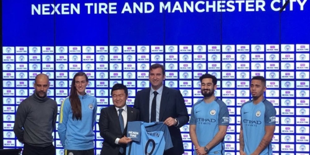 El Manchester City se convierte en el primer club de la Premier en pautar sus mangas