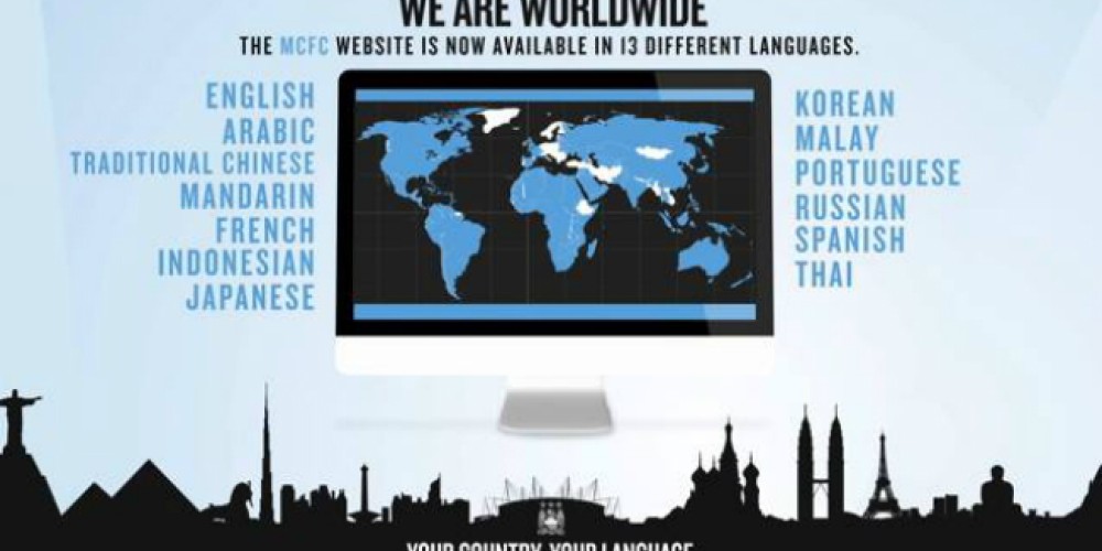 ​El Manchester City ampl&iacute;a su web, y va por la conquista del mundo