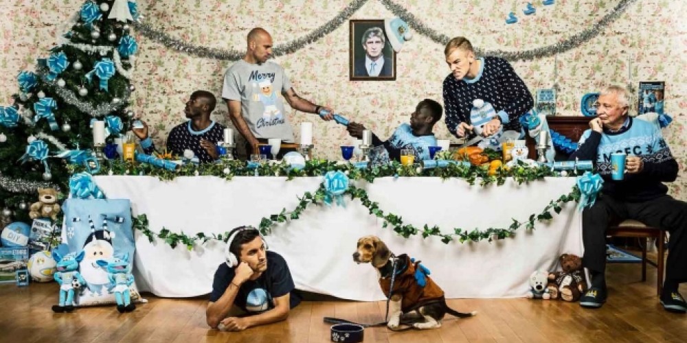 Manchester City promociona su tienda en un divertido comercial navideño