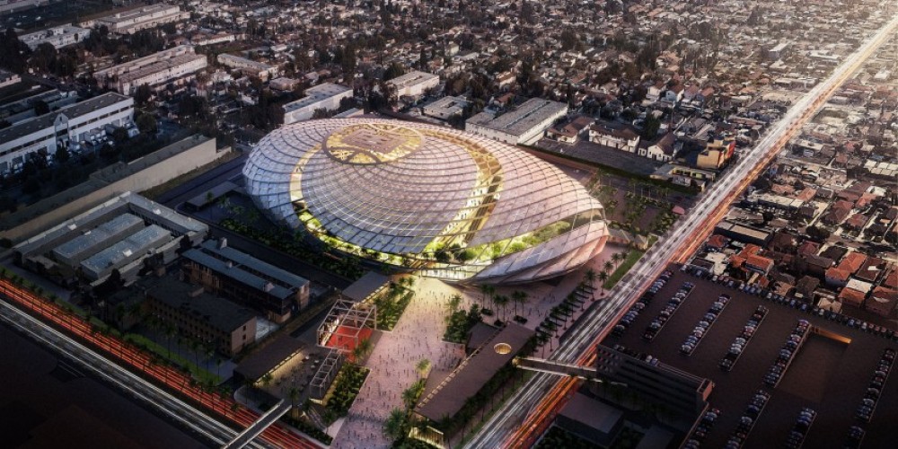 El estadio que construirá Los Angeles Clippers y costará 1.800 millones de dólares
