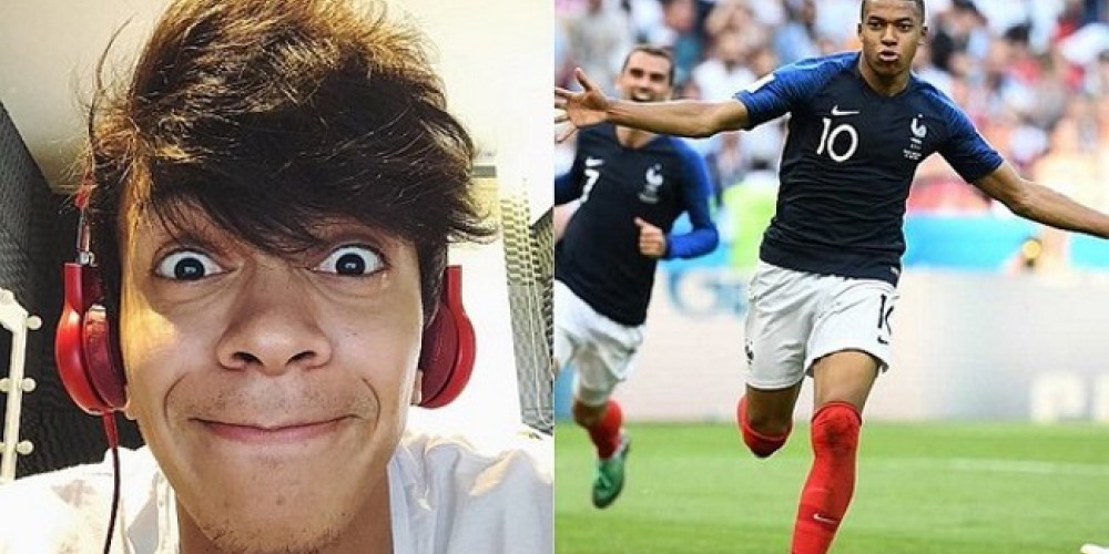 Un youtuber perdió sus sponsors tras realizar un comentario racista sobre Mbappé