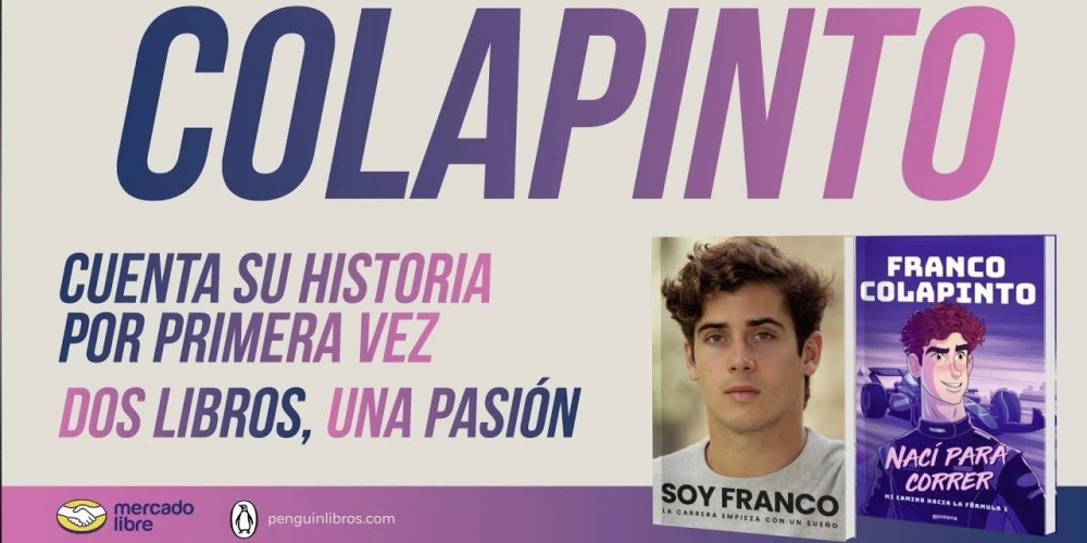 Colapinto presenta sus dos libros autobiográficos junto a Penguin Random House