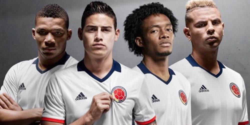 adidas presentó la nueva camiseta blanca de Colombia para la Copa América Centenario