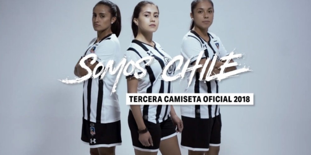 Colo-Colo presentó su tercera camiseta de la mano del equipo femenino
