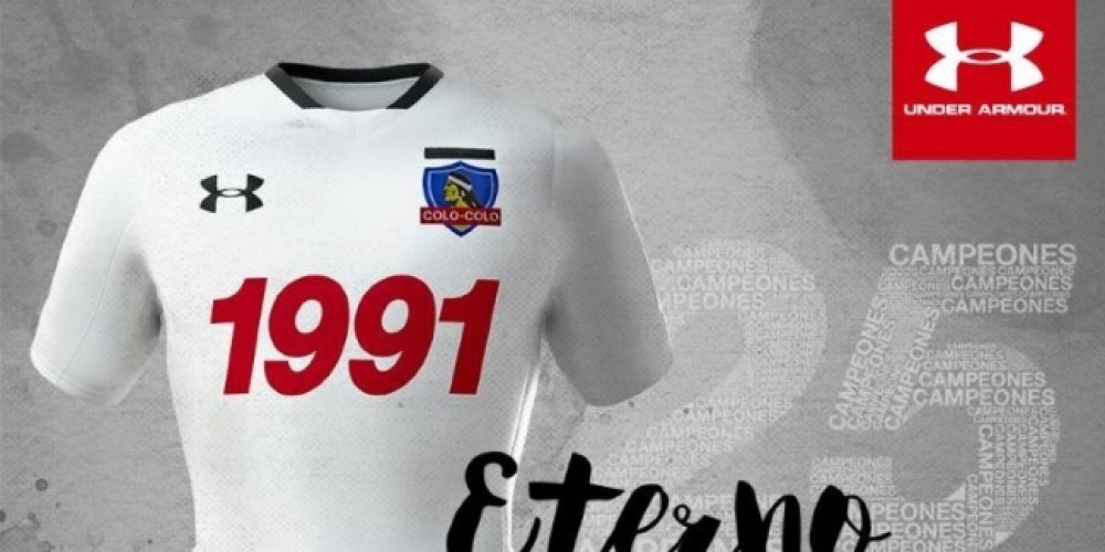 Colo-Colo junto a Under Armour lanza camiseta a 25 años de su Copa Libertadores