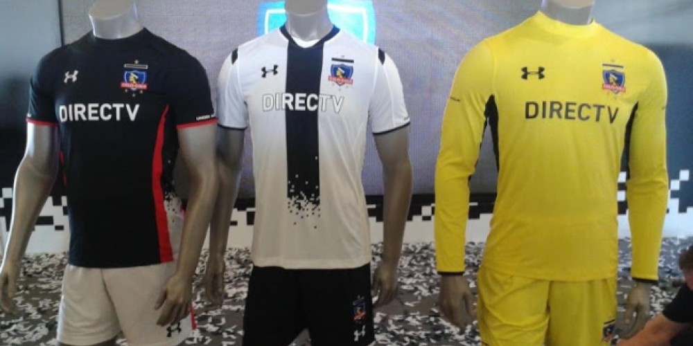 Colo Colo presentó sus nuevas camisetas Under Armour para 2015