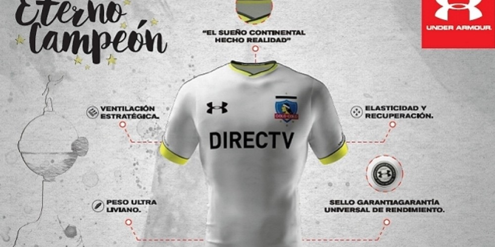 Under Armour explicó el polémico diseño de la camiseta de Colo Colo