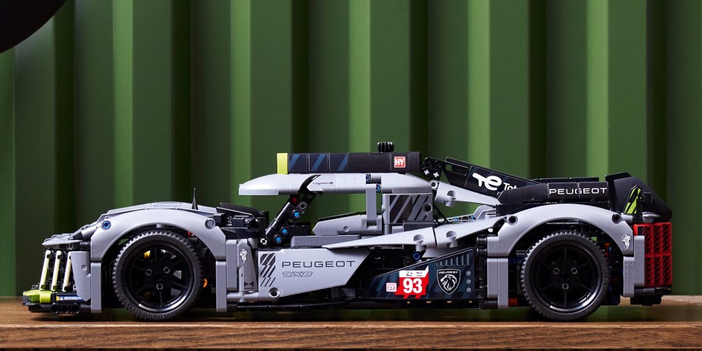 Comienza la cuenta atr&aacute;s: el nuevo LEGO&reg; Technic&trade; Peugeot 9X8 rinde homenaje al hypercar h&iacute;brido antes de su debut en Le Mans