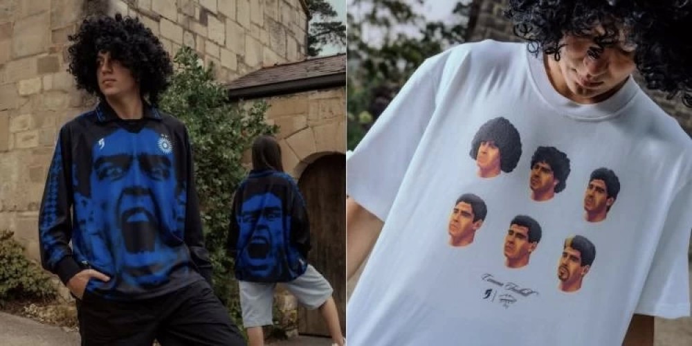 Comma Football lanzará la primera colección oficial de Maradona