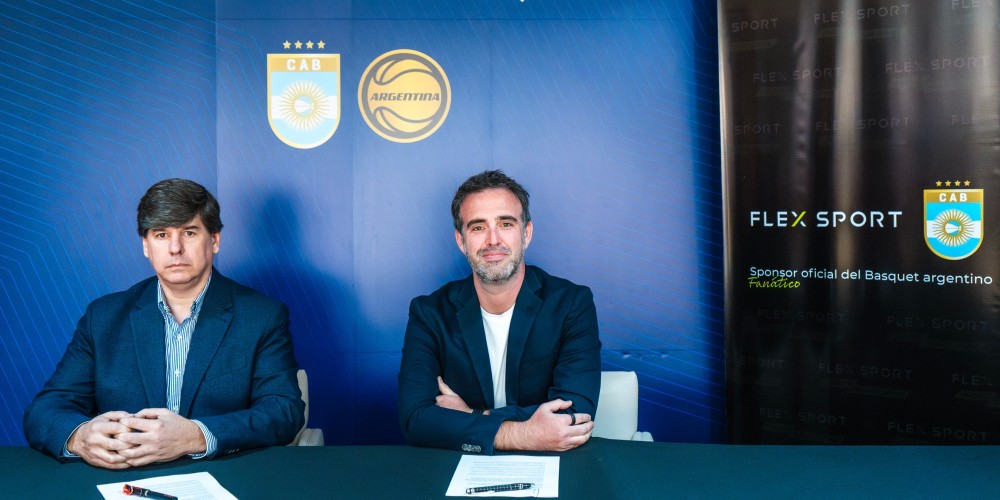 La Confederación Argentina de Básquet y Flex Sport firman una alianza estratégica de patrocinio por cinco años