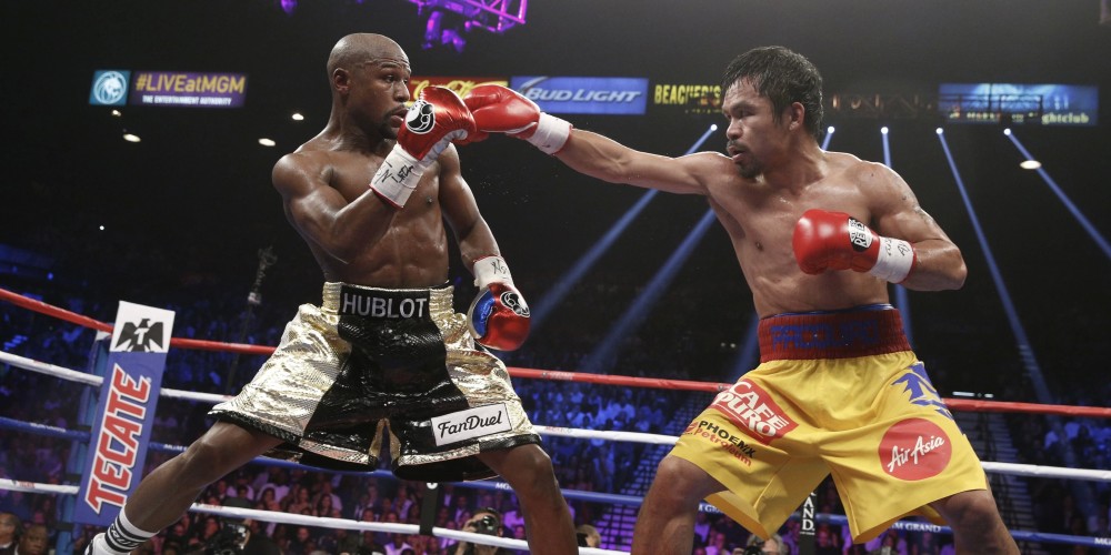 Se confirmó una revancha histórica: Mayweather y Pacquiao pelearán en Las Vegas