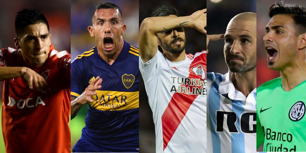 La situaci&oacute;n de los jugadores que terminan sus contratos en los 5 grandes del f&uacute;tbol argentino