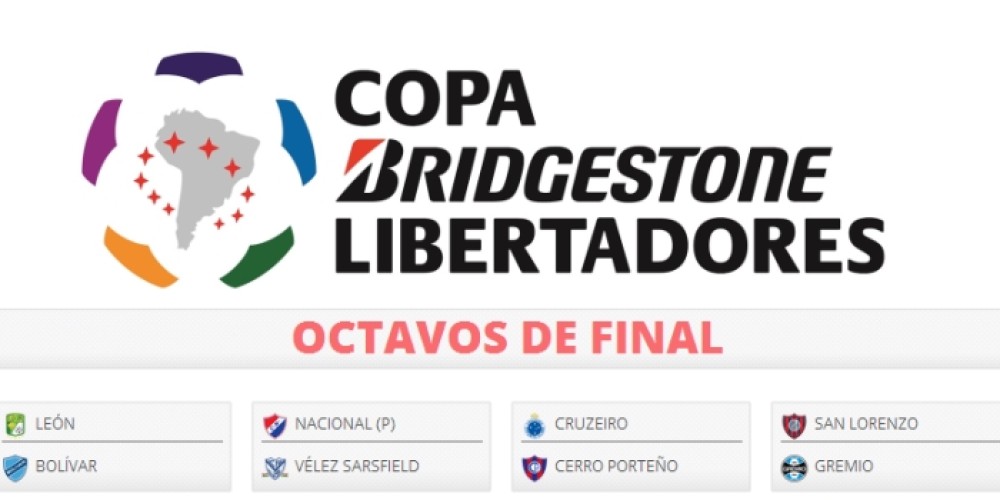 Las marcas en los Octavos de Final de la Copa Libertadores