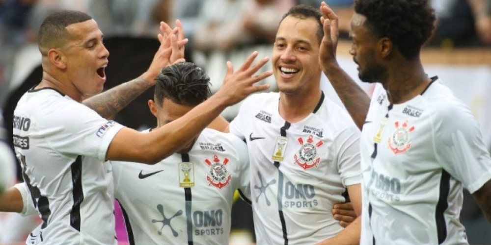 Así lució el Corinthians la primera camiseta que activa el patrocinio con el sudor de sus jugadores