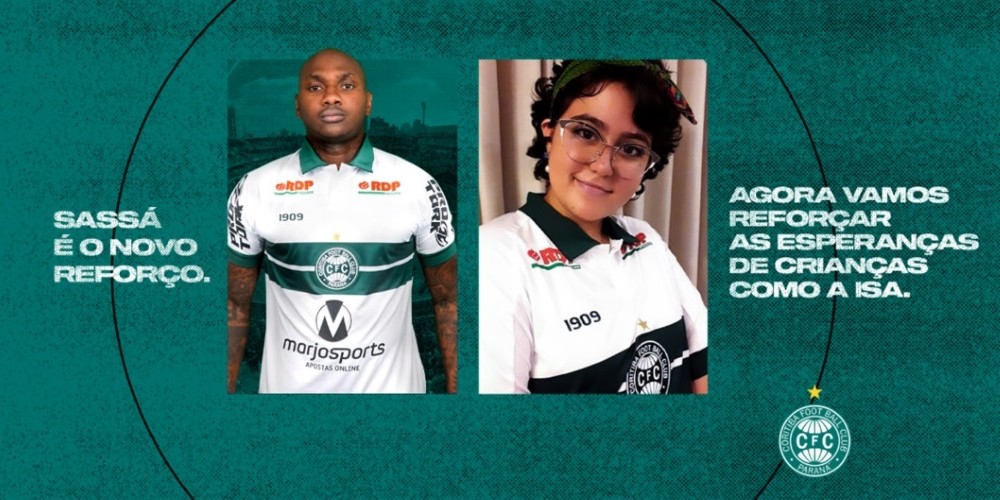 El equipo de Brasil que aprovechó la presentación de un refuerzo para fomentar la donación de médula