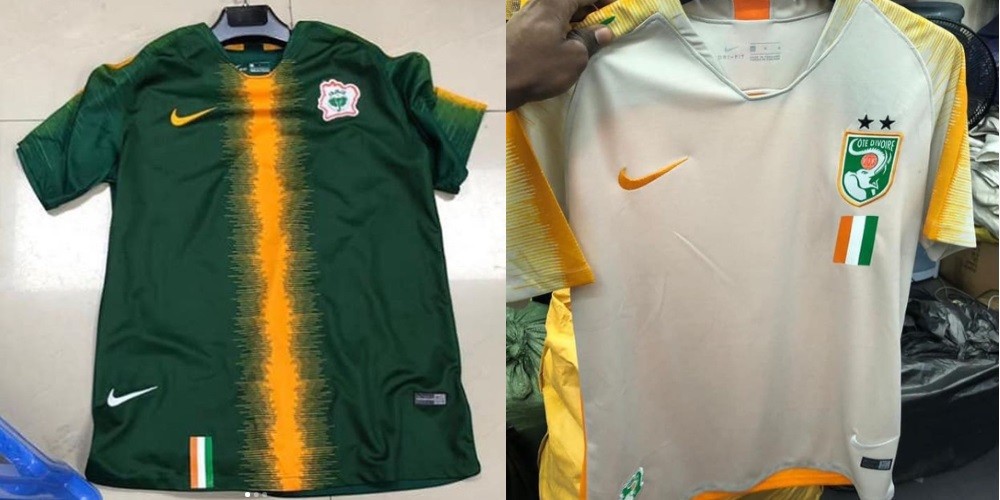 Pol&eacute;mica en Costa de Marfil por una camiseta filtrada de otra marca