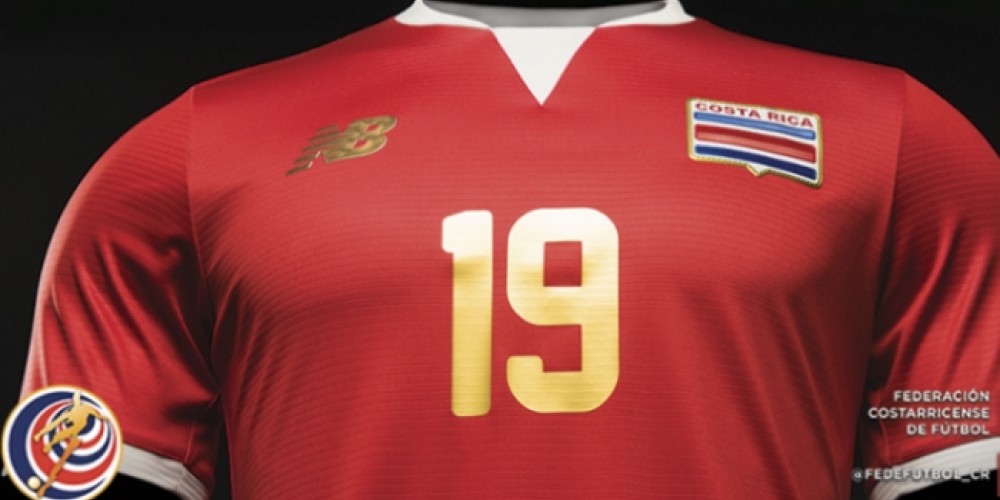 Edición limitada: Costa Rica reveló su exclusiva camiseta