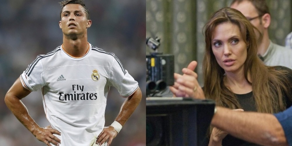 Cristiano Ronaldo incursiona en el mundo de la actuación con Angelina Jolie