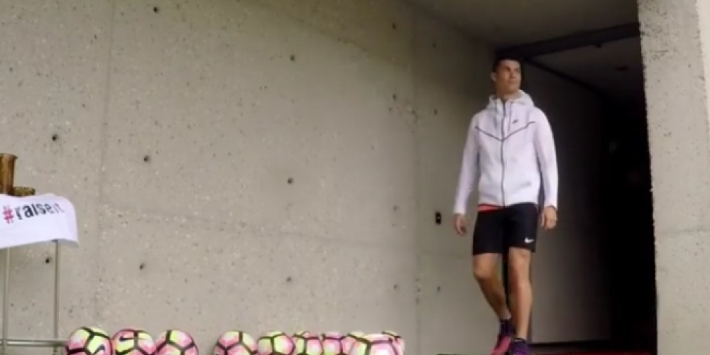 Cristiano Ronaldo y el &uacute;ltimo desaf&iacute;o con drones para una campa&ntilde;a publicitaria
