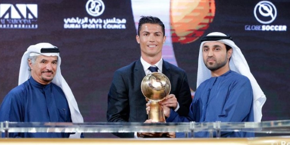 Cristiano Ronaldo vuelve a superar a Messi y se queda con los &lsquo;Globe Soccer Award&rsquo;