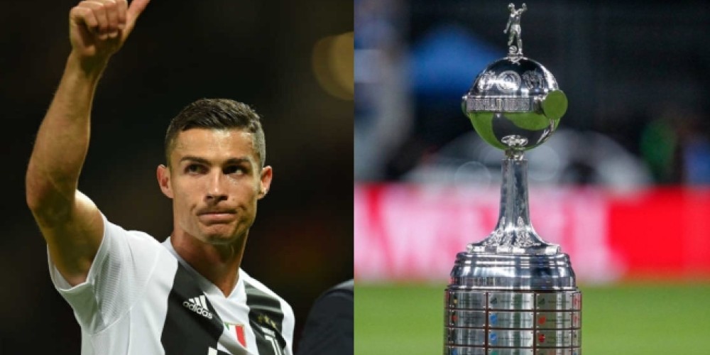 ¿Homenaje a Cristiano Ronaldo en la intro de la Libertadores?