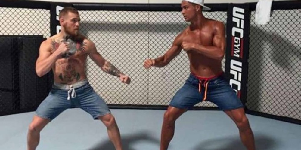 El día que Cristiano Ronaldo conoció a Conor McGregor