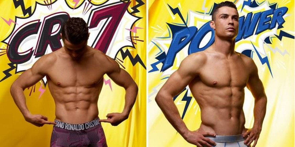 Cristiano Ronaldo se disfraz&oacute; de superh&eacute;roe para vender una l&iacute;nea de ropa 