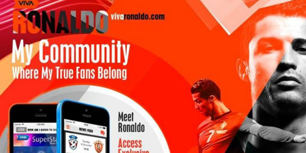 Cristiano Ronaldo lanzó su propia comunidad online