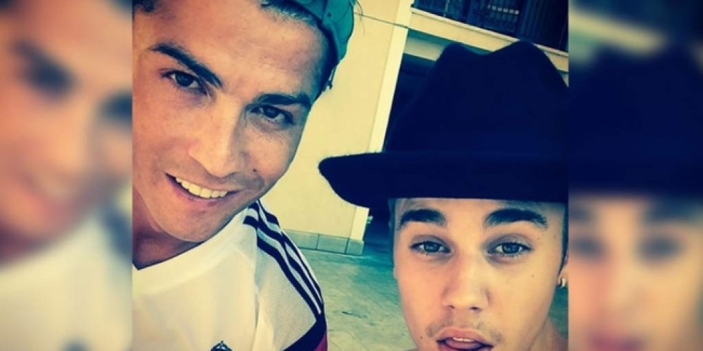 Cristiano Ronaldo, Beckham y Justin Bieber, cerca de filmar una pel&iacute;cula de f&uacute;tbol