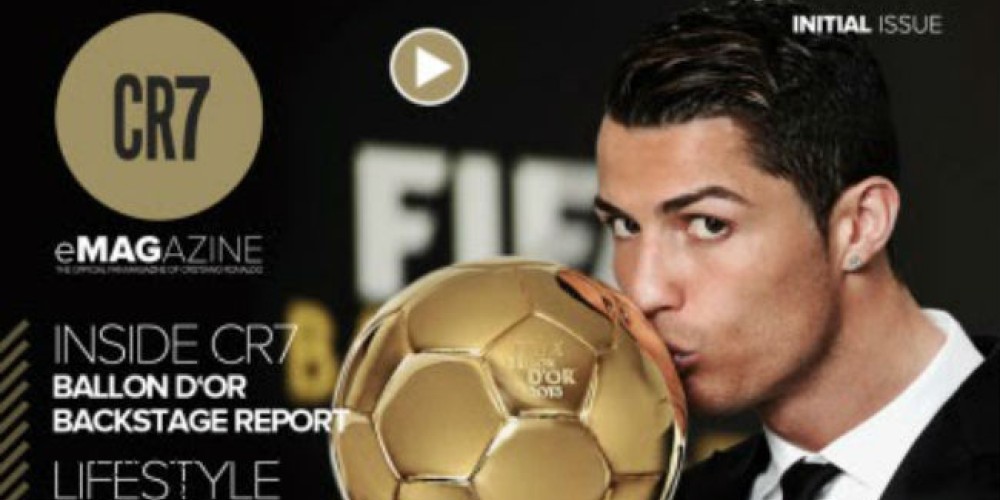 Cristiano Ronaldo tiene su propia revista