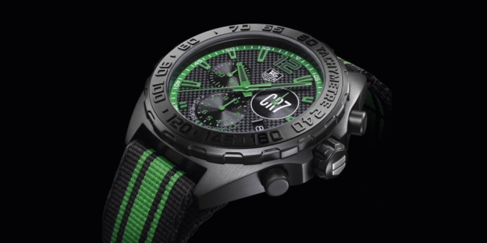 Ronaldo tiene su reloj oficial junto a TAG Heuer