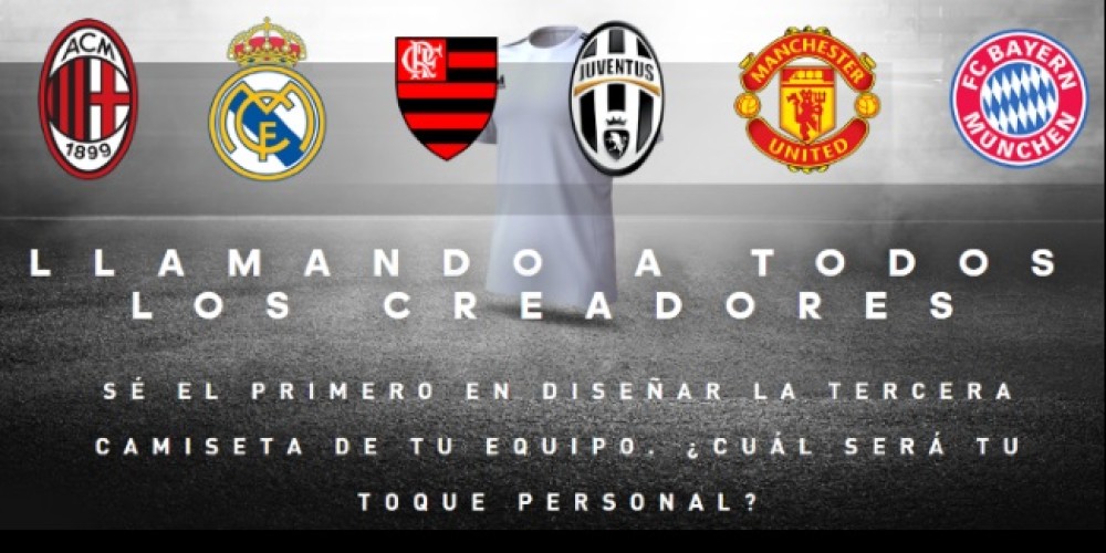 adidas permitir&aacute; a los hinchas crear las camisetas de sus equipos