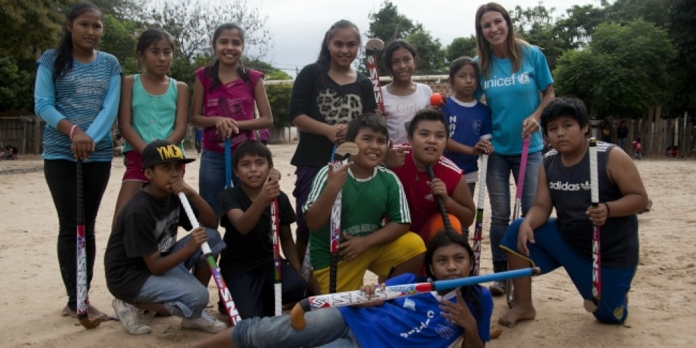 Magui Aicega es la madrina de la campaña "VIM colabora con UNICEF"