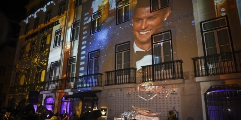 Cristiano Ronaldo inauguró su hotel en Lisboa