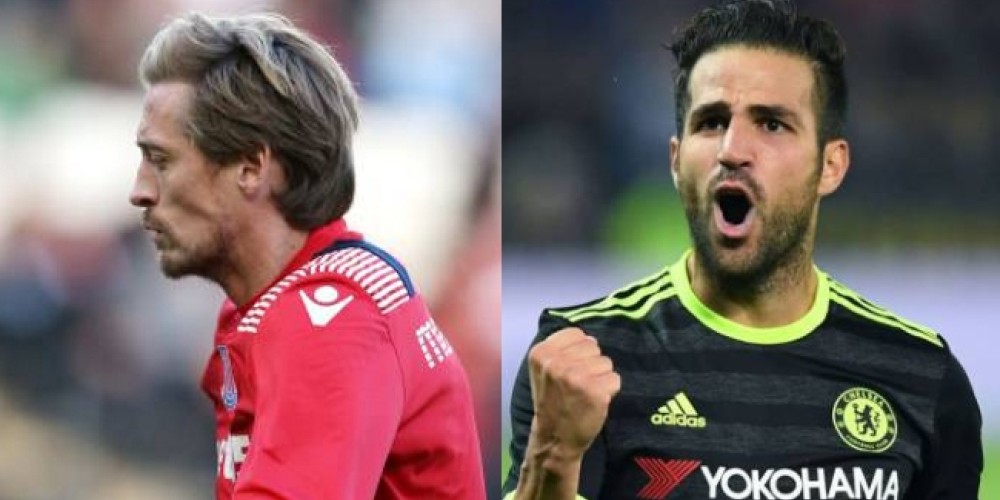Fabregas y Crouch entre los cinco jugadores más lentos de la Premier League